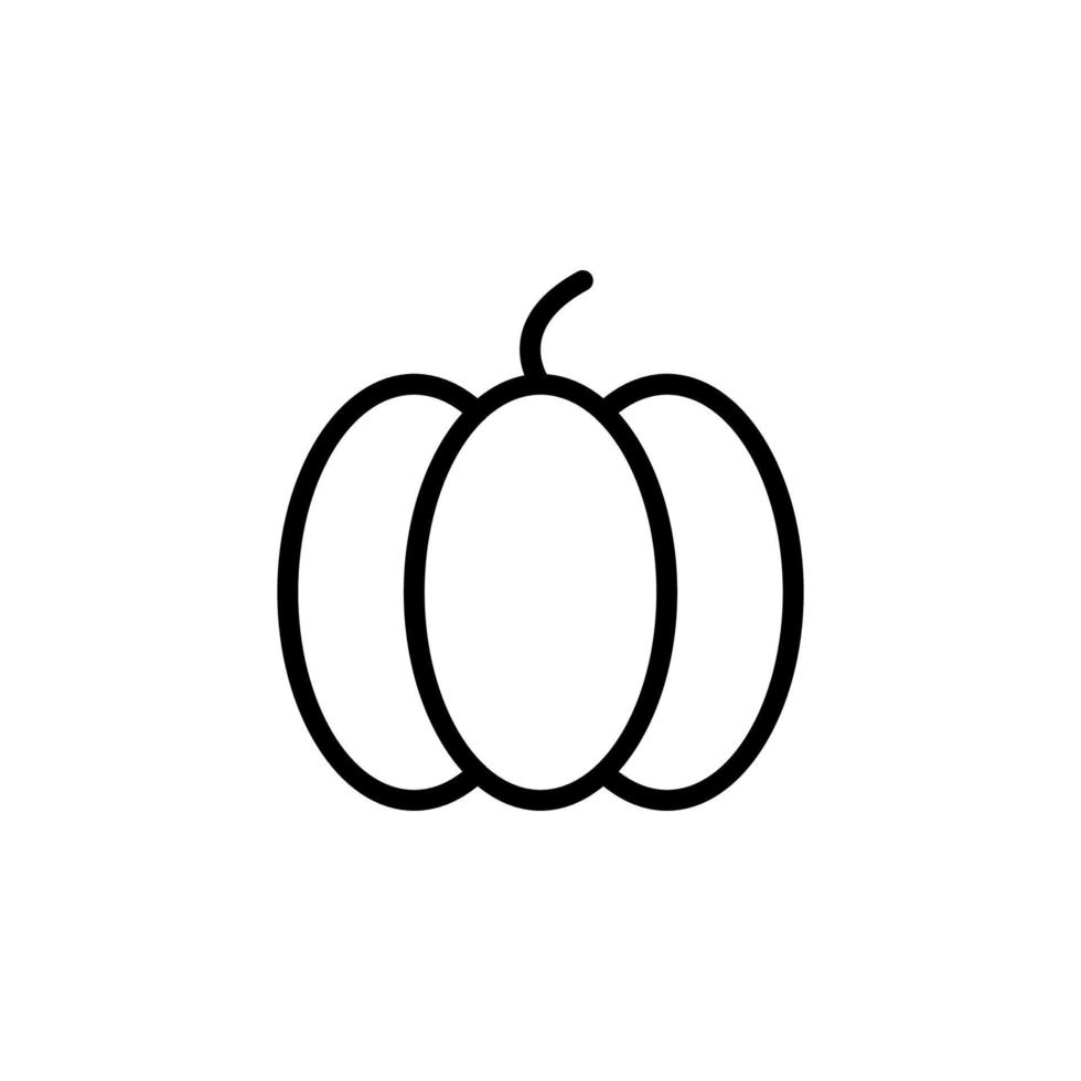 pumpkin vector icon illustration
