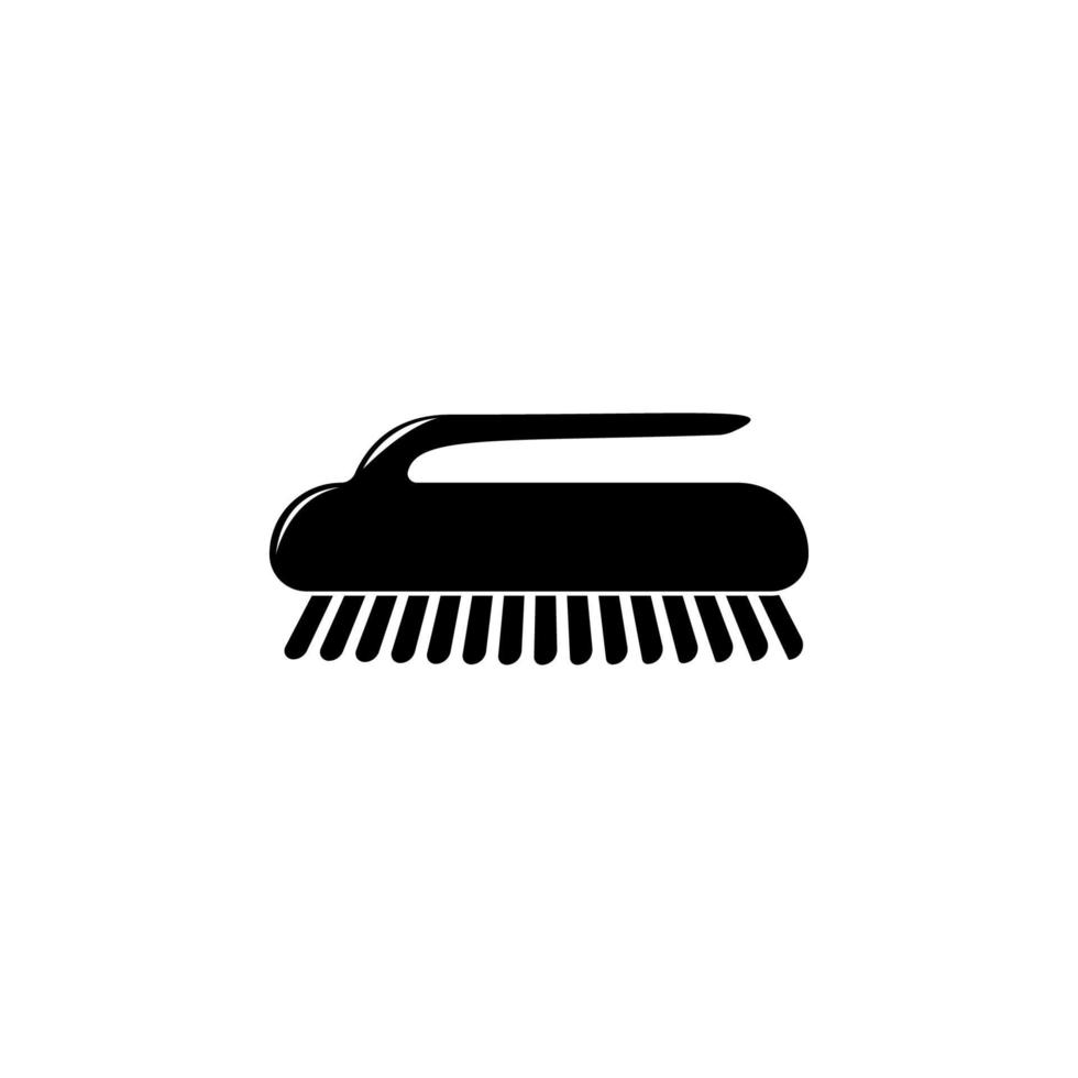 clothes brush vector icon illustration