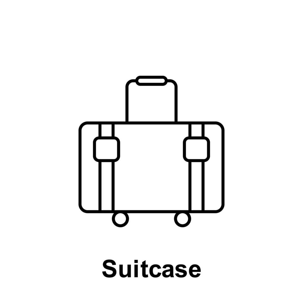 Suitcase vector icon illustration 23199314 Vector Art at Vecteezy