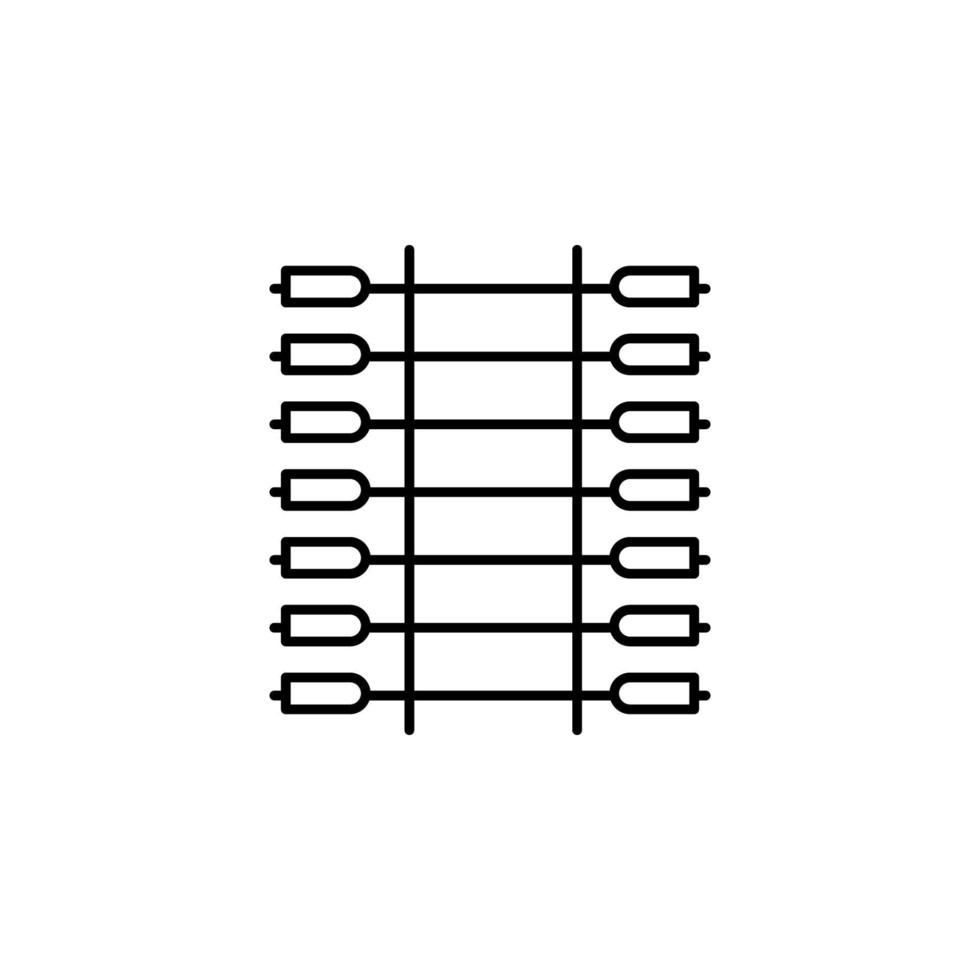 electricity, circuit vector icon illustration