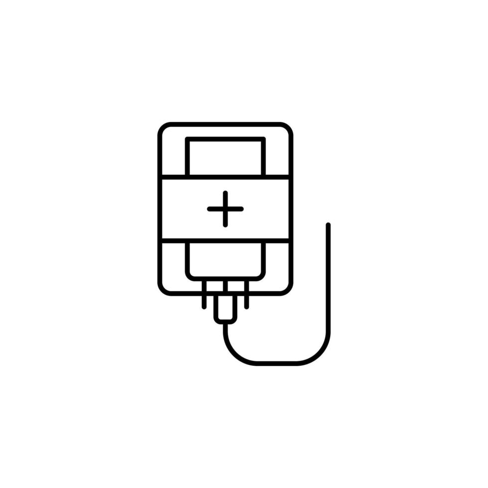 Chemotherapy vector icon illustration