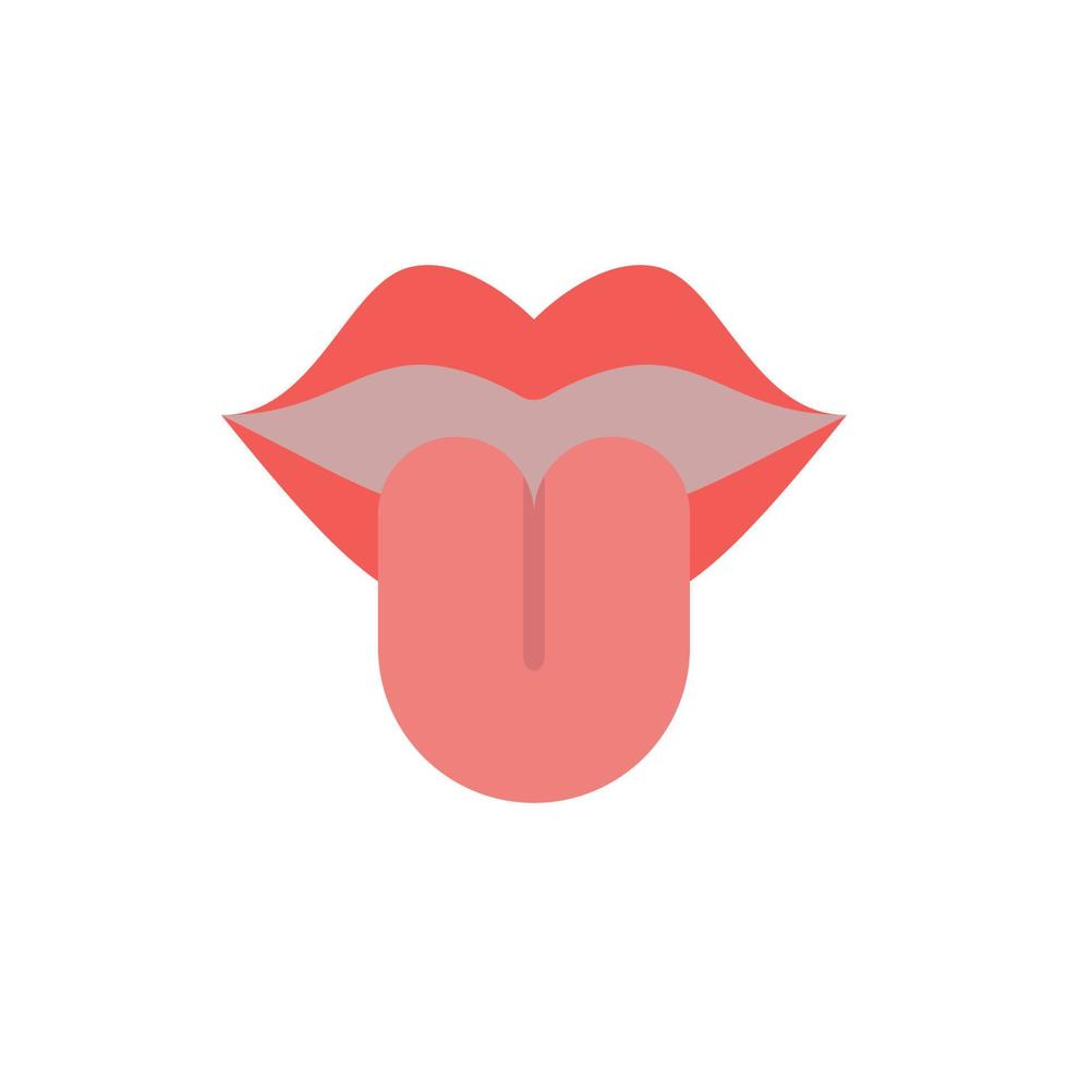 Lips vector icon illustration