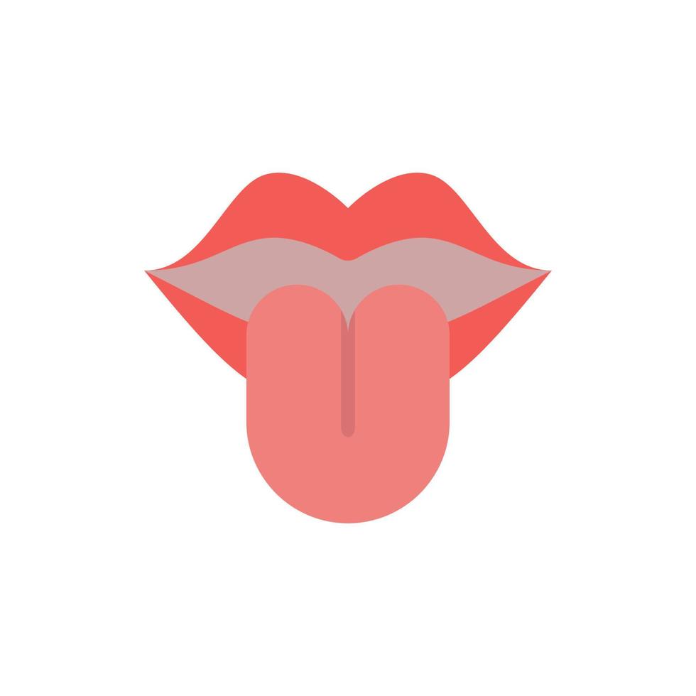 Lips vector icon illustration