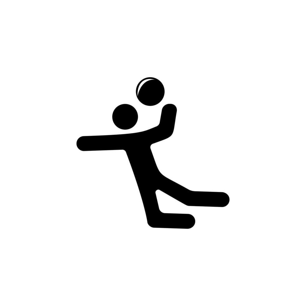 handball vector icon illustration