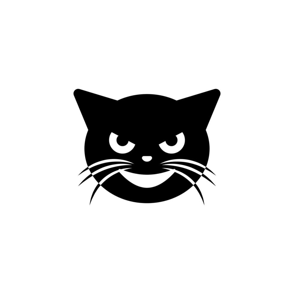 Black evil cat - Free animals icons