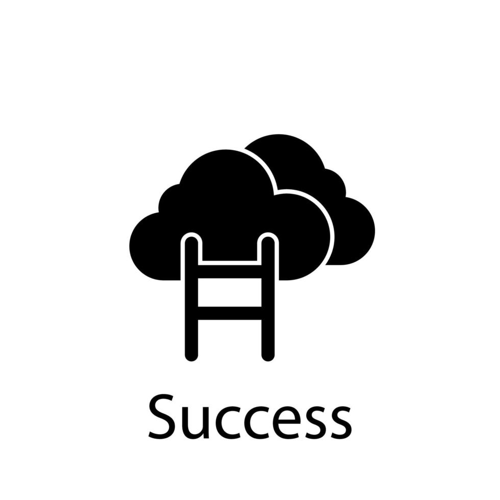 éxito vector icono ilustración