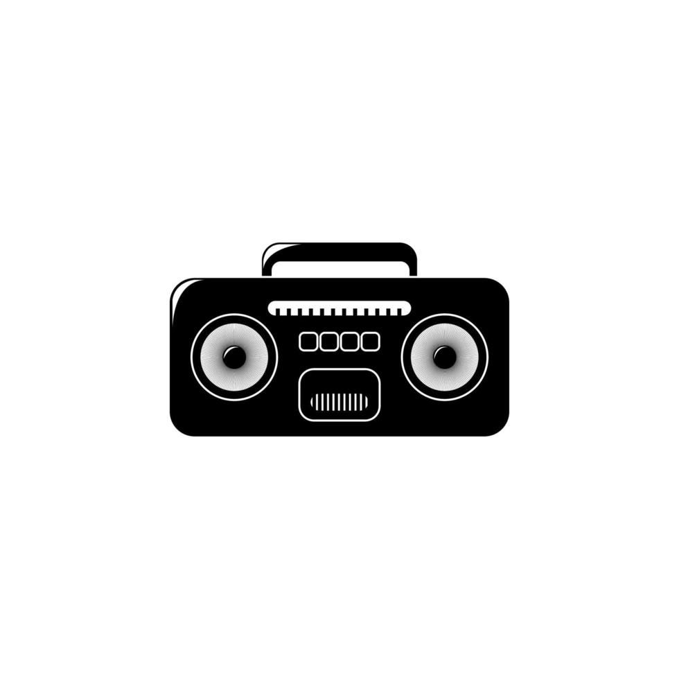 cassette player vector icon illustration