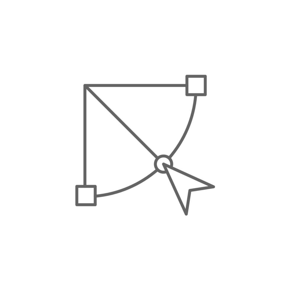 objeto, 3d impresión vector icono ilustración