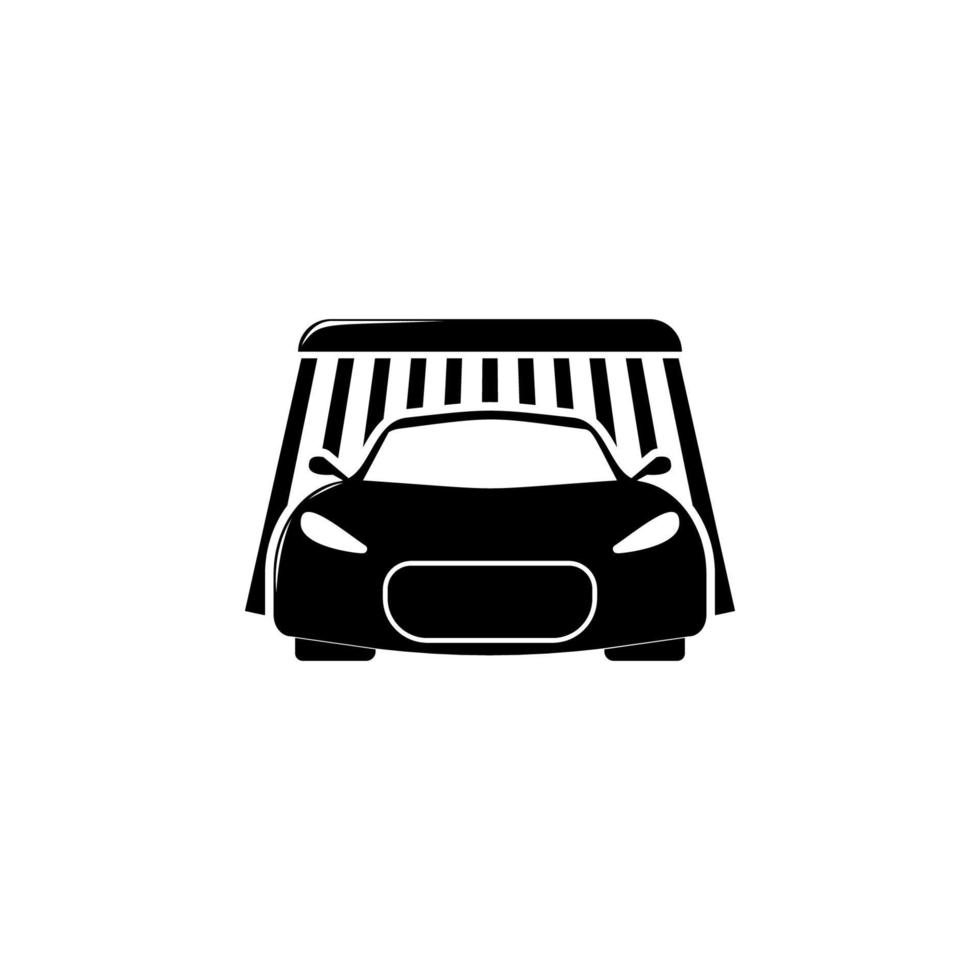 coche lavar vector icono ilustración