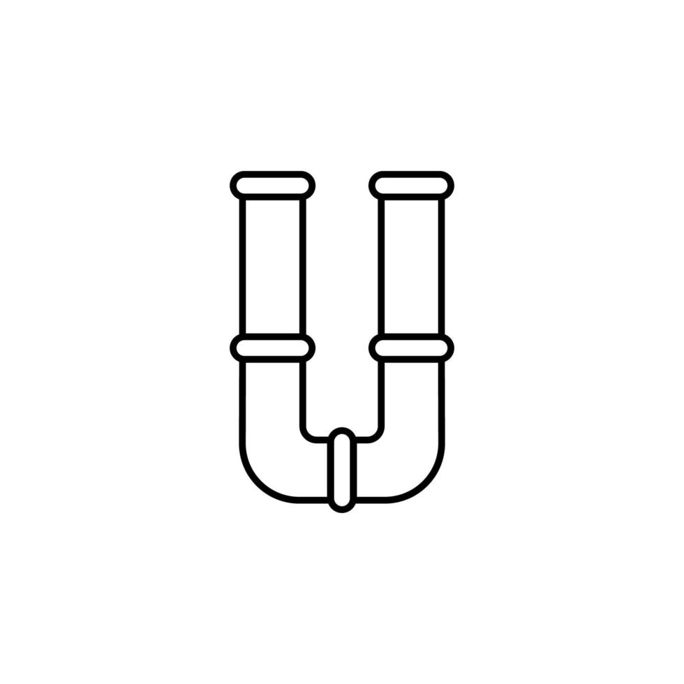 sewer pipe vector icon illustration