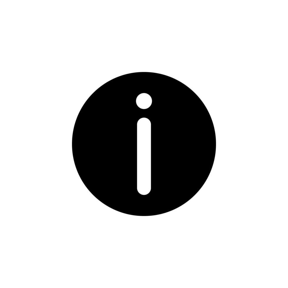 information vector icon illustration
