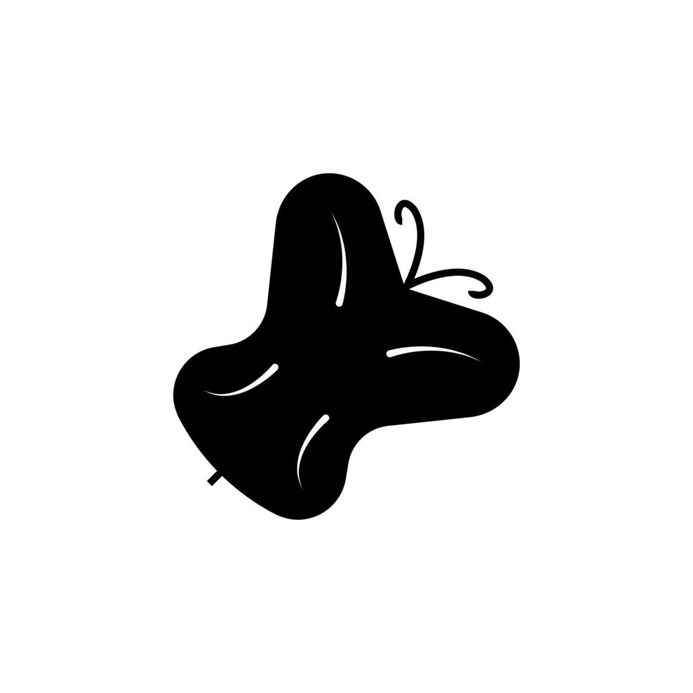 Bug, butterfly, insect vector icon illustration