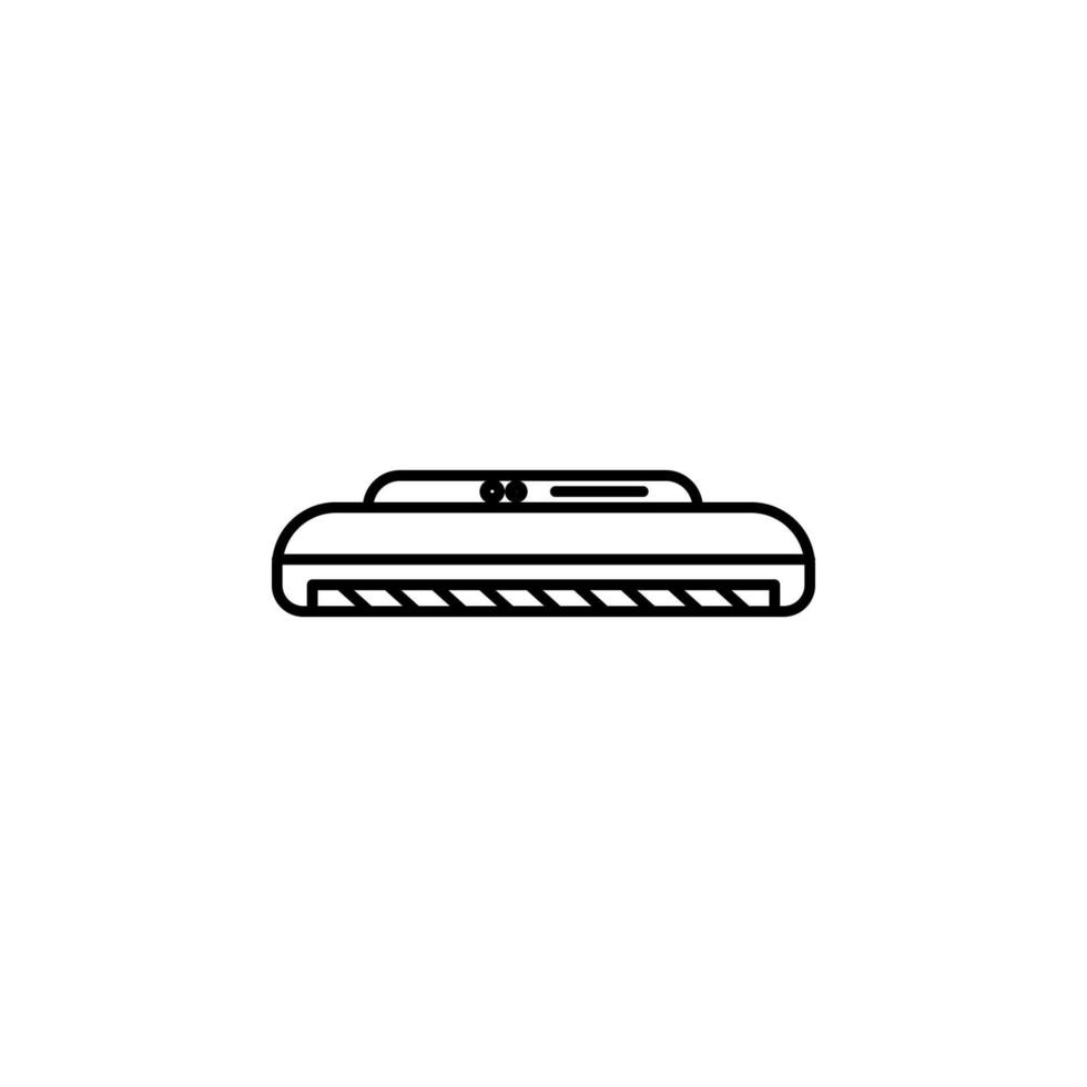 smart vacuum cleaner vector icon illustration