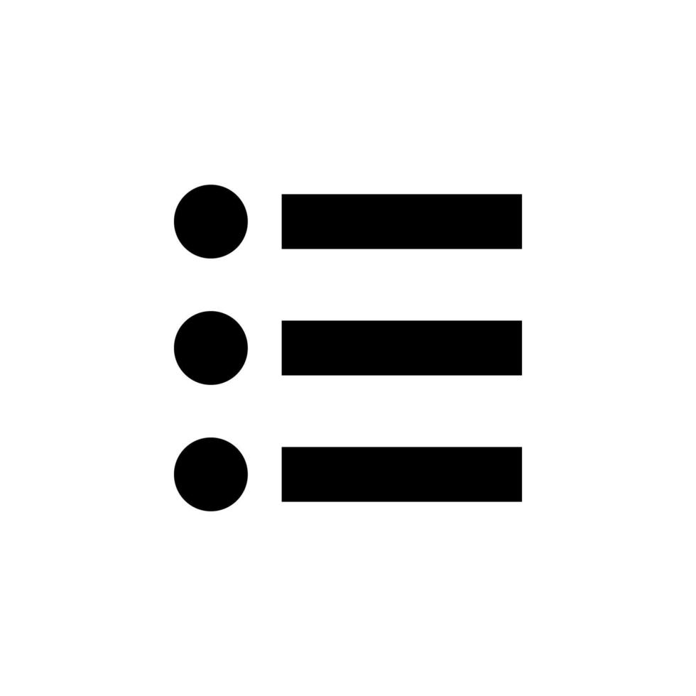 office list vector icon illustration