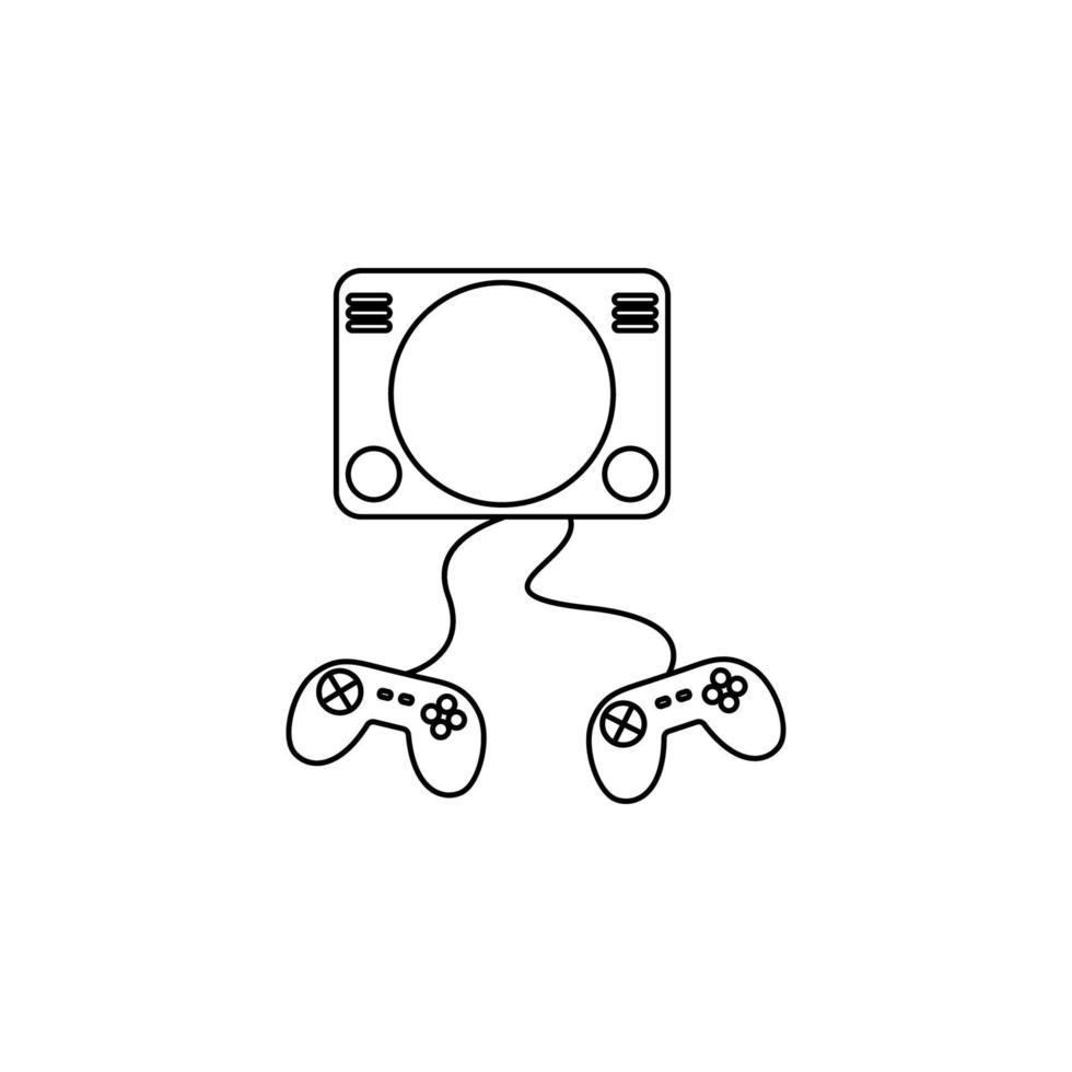 video attachment vector icon illustration