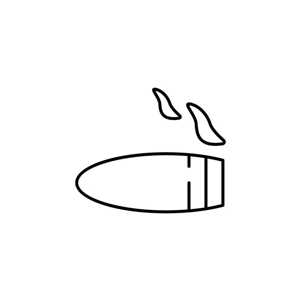 cigar vector icon illustration