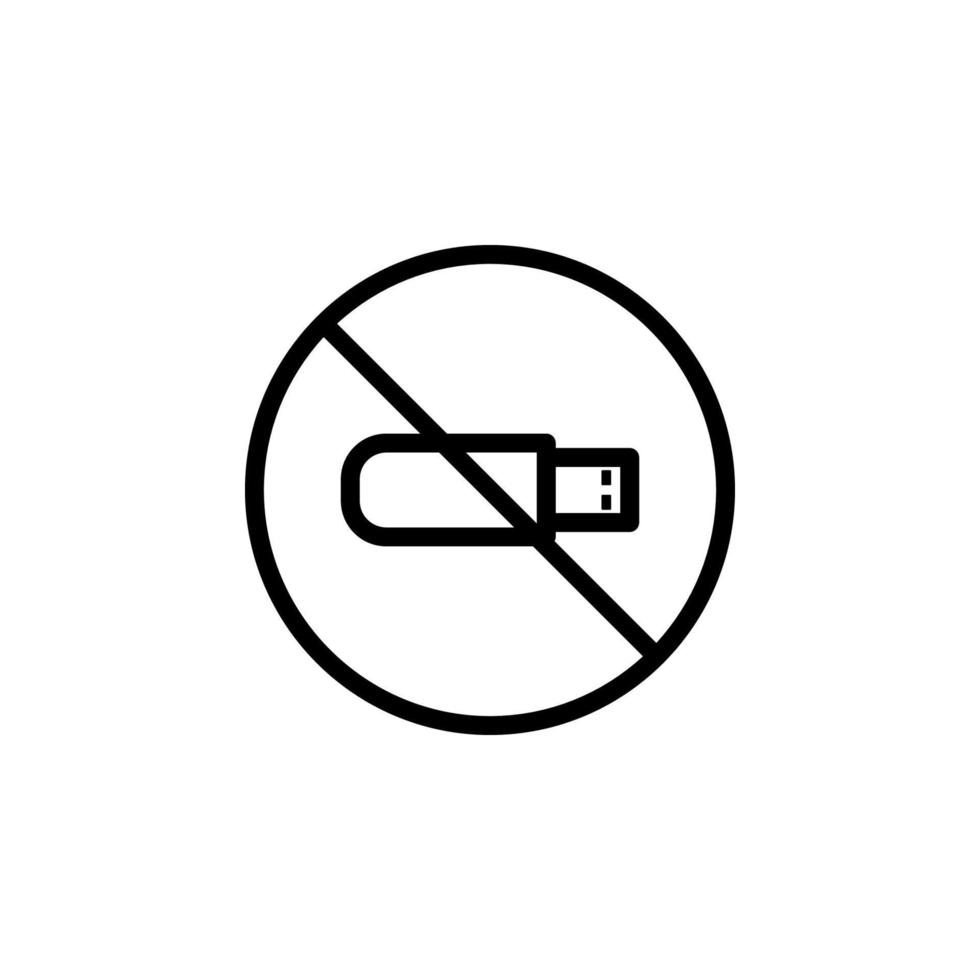 prohibición destello conducir vector icono ilustración