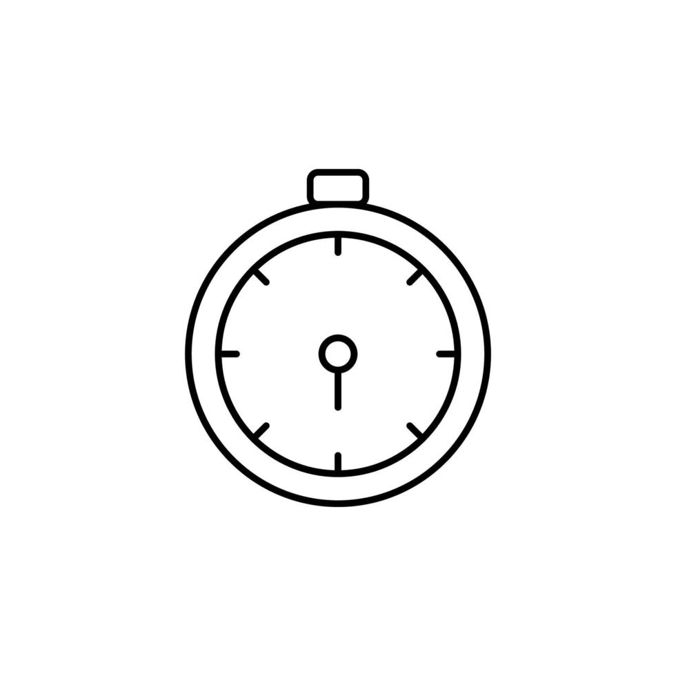momento, alarma reloj vector icono ilustración