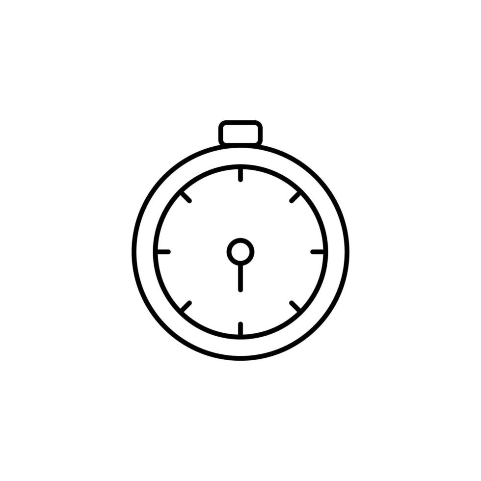 timing, alarm clock vector icon illustration