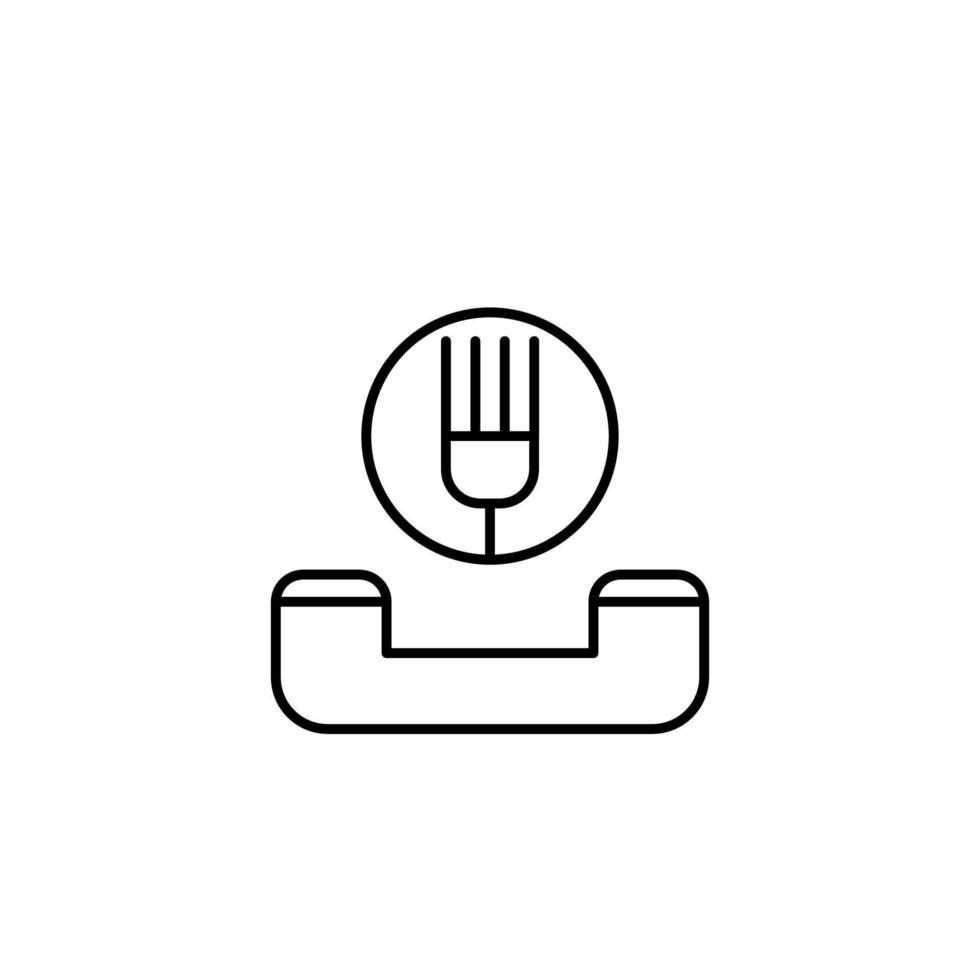 order, food vector icon illustration