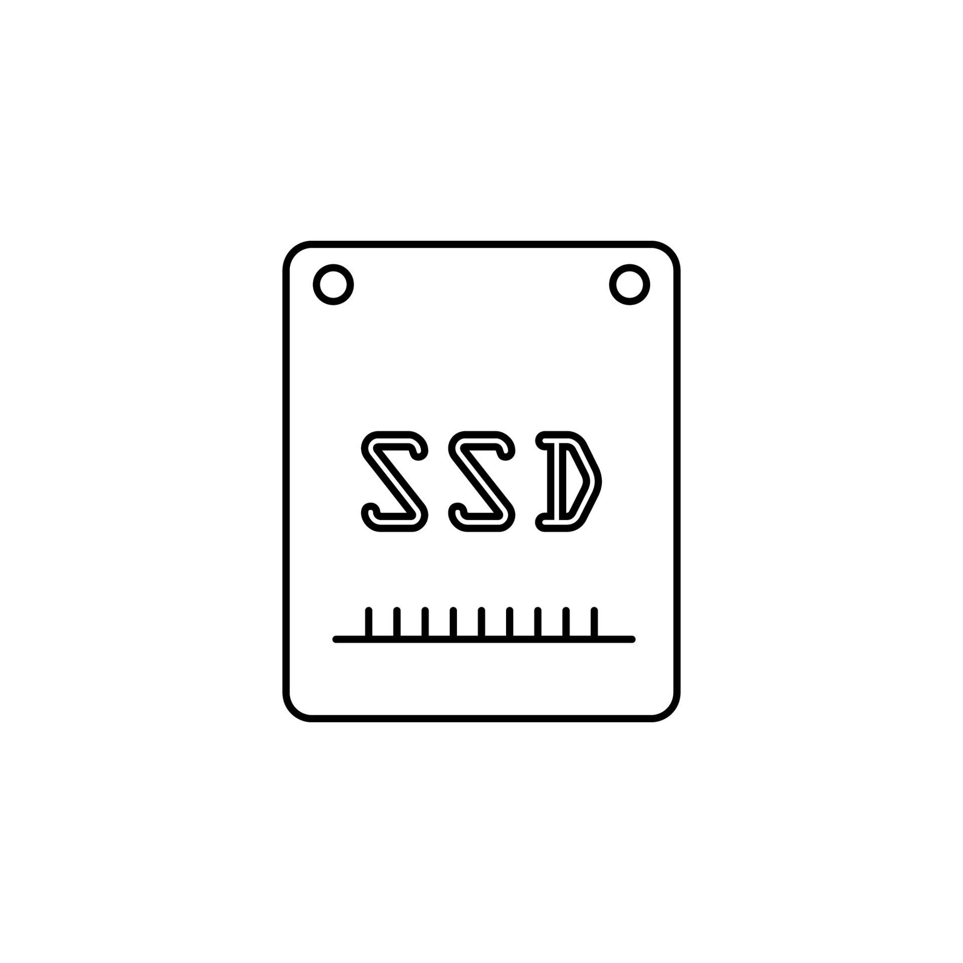 ssd-disk-line-vector-icon-illustration-23201327-vector-art-at-vecteezy