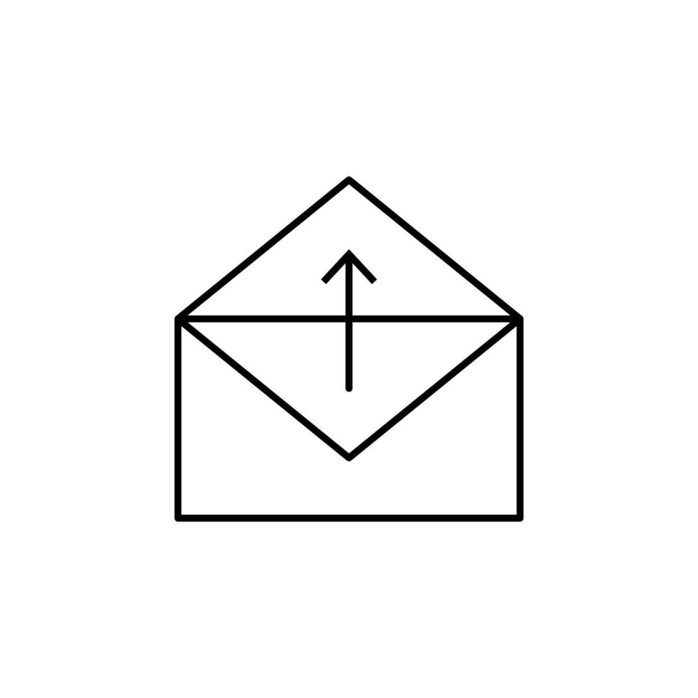 email send vector icon illustration
