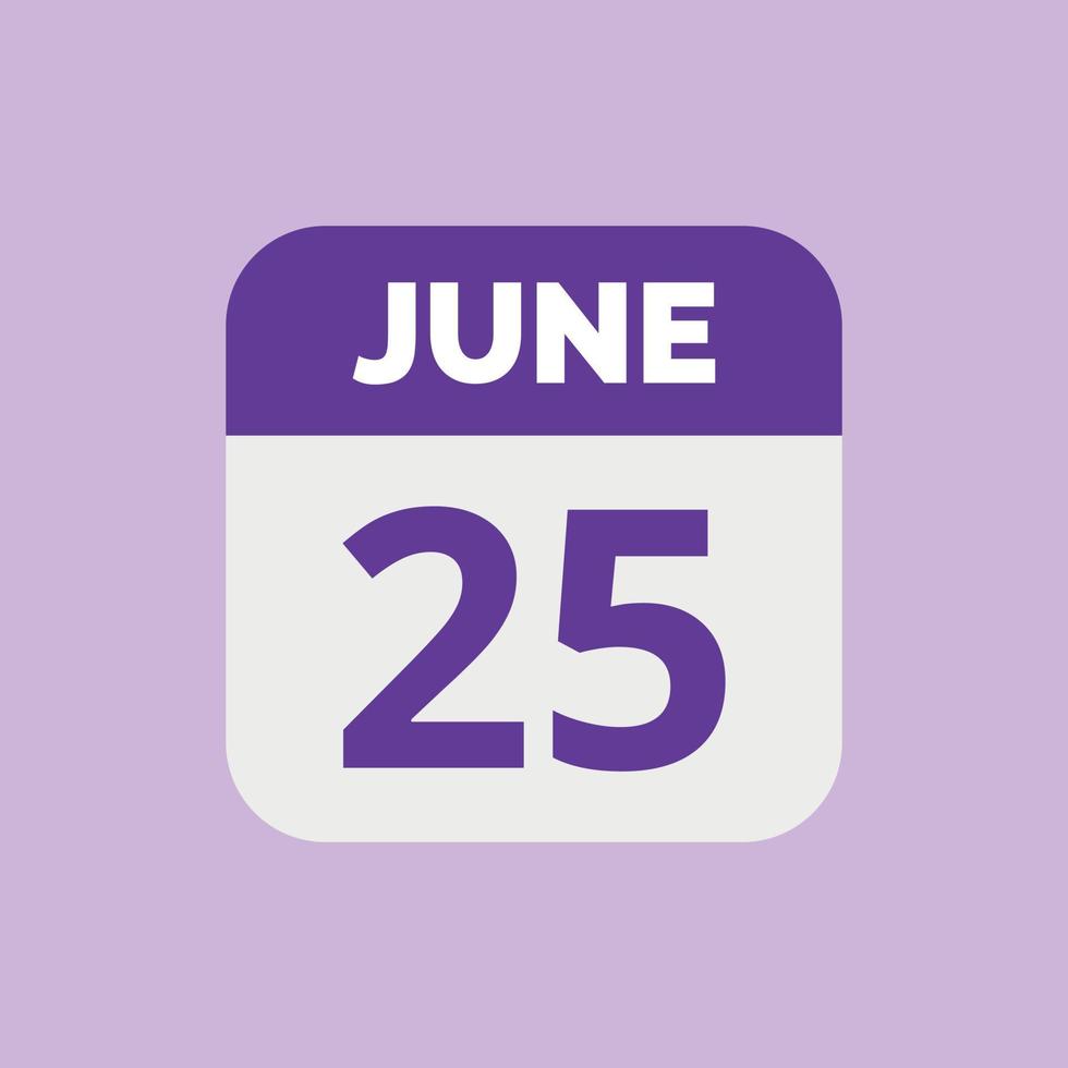 June 25 Calendar Date Icon 23201743 Vector Art At Vecteezy june-25-calendar-date-icon-23201743-vector-art-at-vecteezy