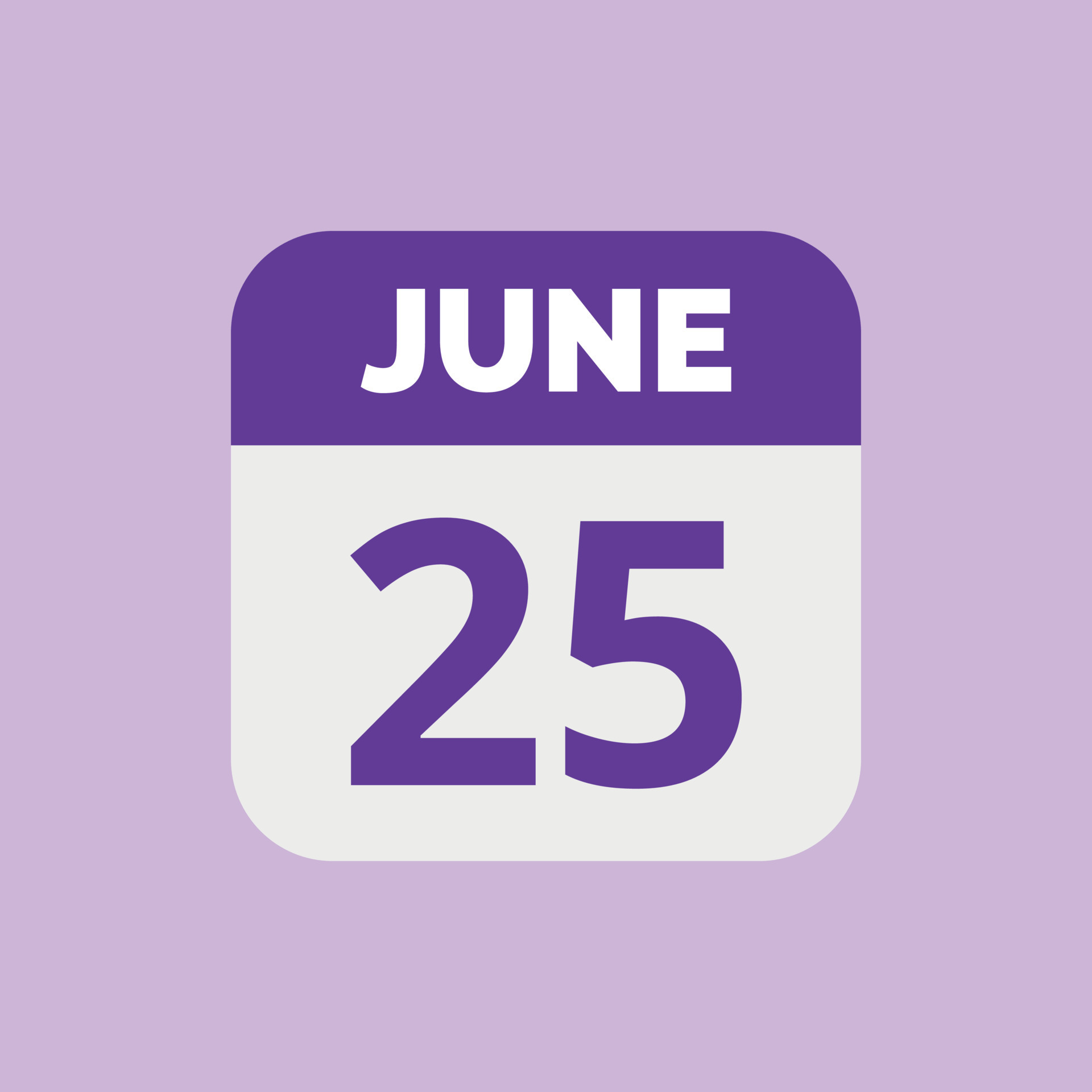 June 25 Calendar Date Icon 23201743 Vector Art at Vecteezy June 25 Calendar Date Icon 23201743 Vector Art at Vecteezy