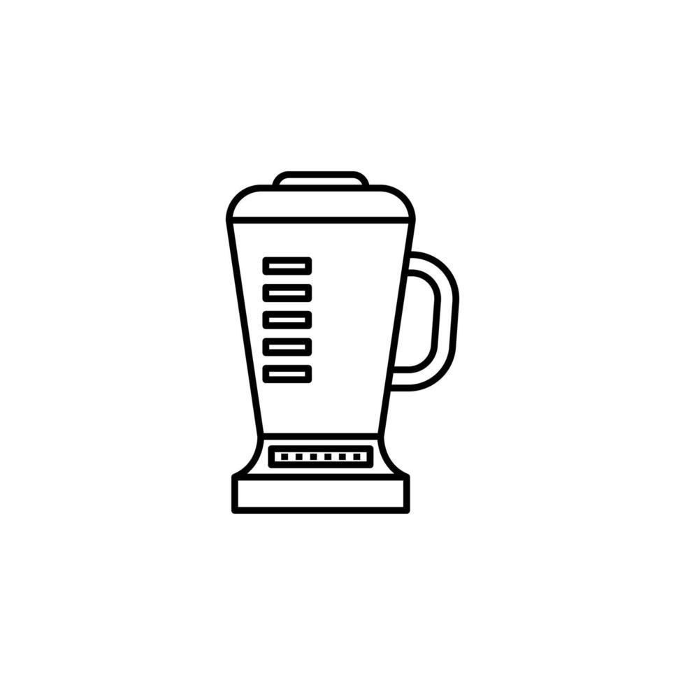 blender, electric juicer vector icon illustration