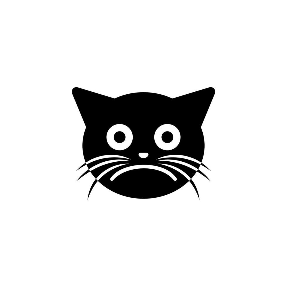 es un lástima gato vector icono ilustración