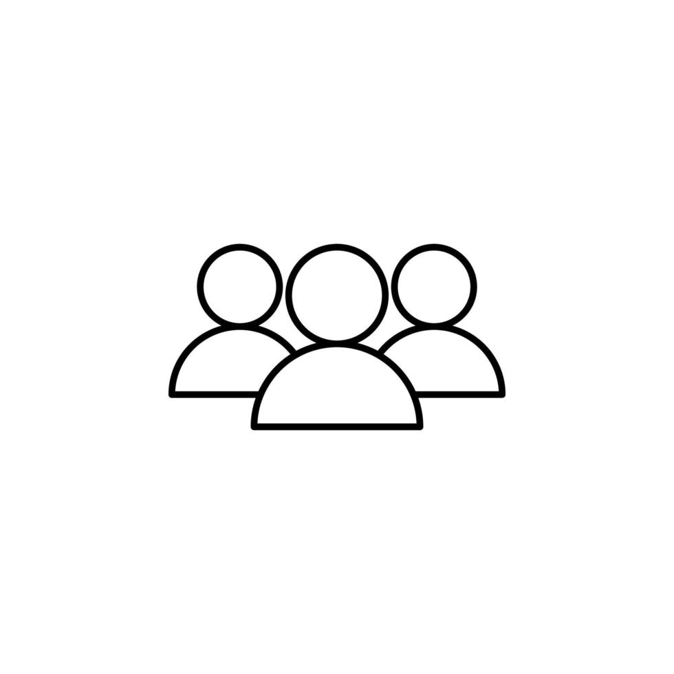 team vector icon illustration