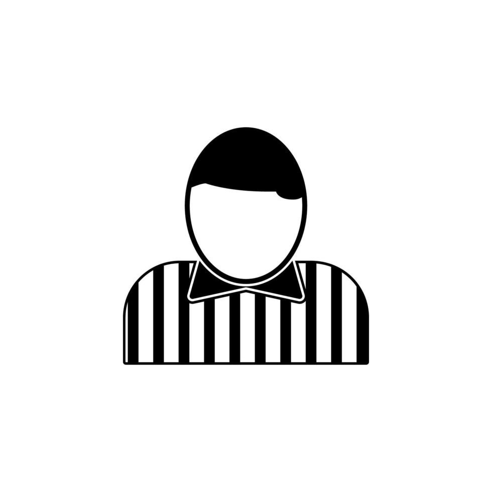 judge vector icon illustration