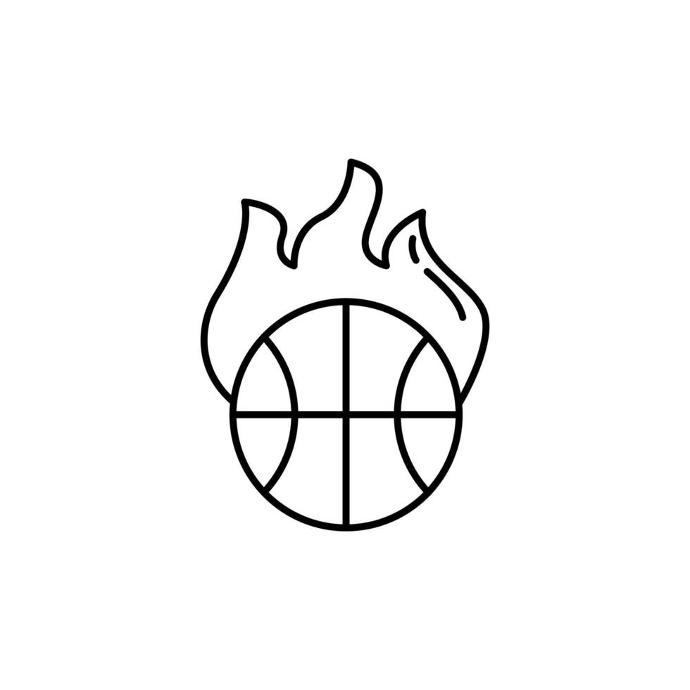 Fire vector icon illustration