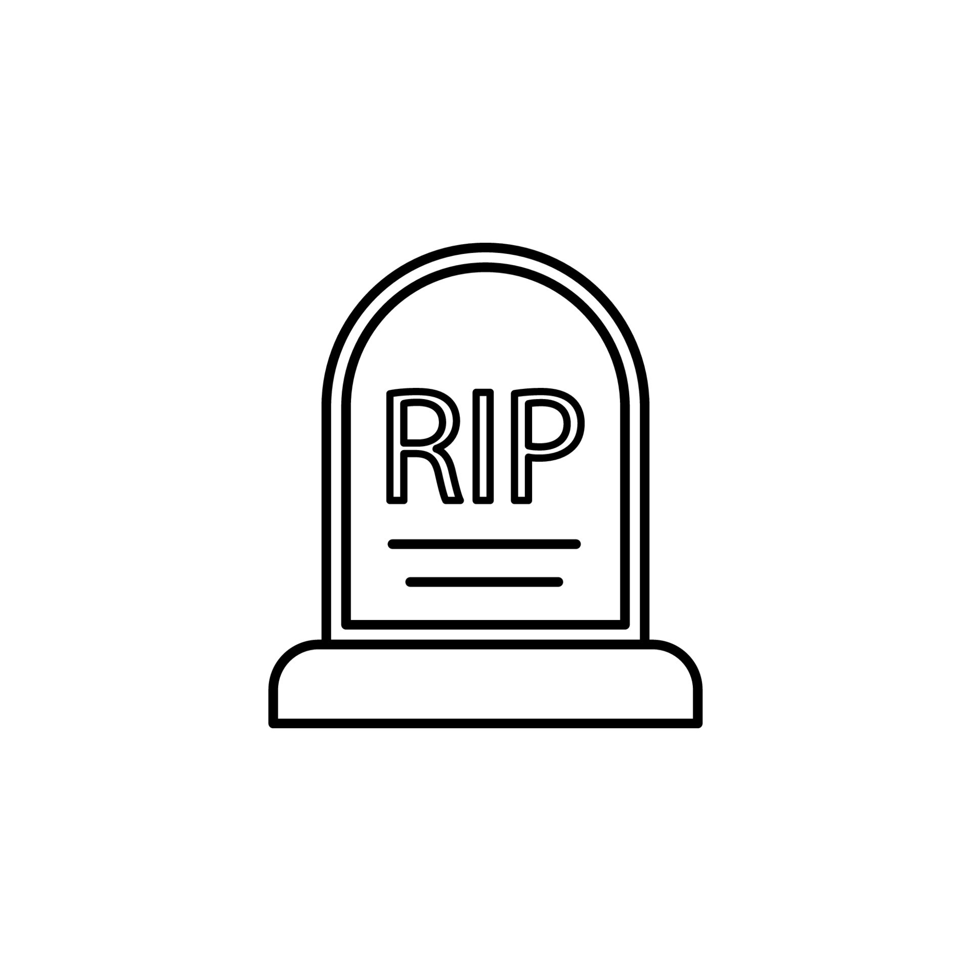 funeral, grave vector icon illustration 23202329 Vector Art at Vecteezy