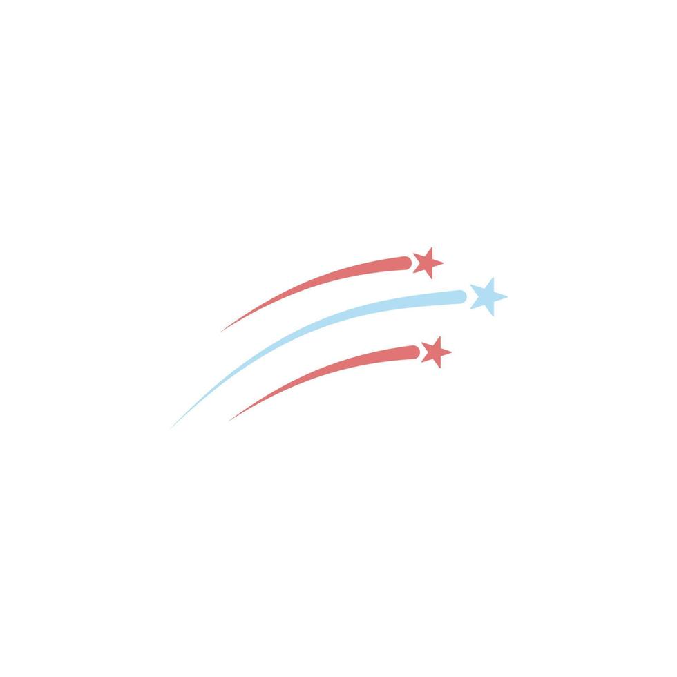 colored firework vector icon illustration