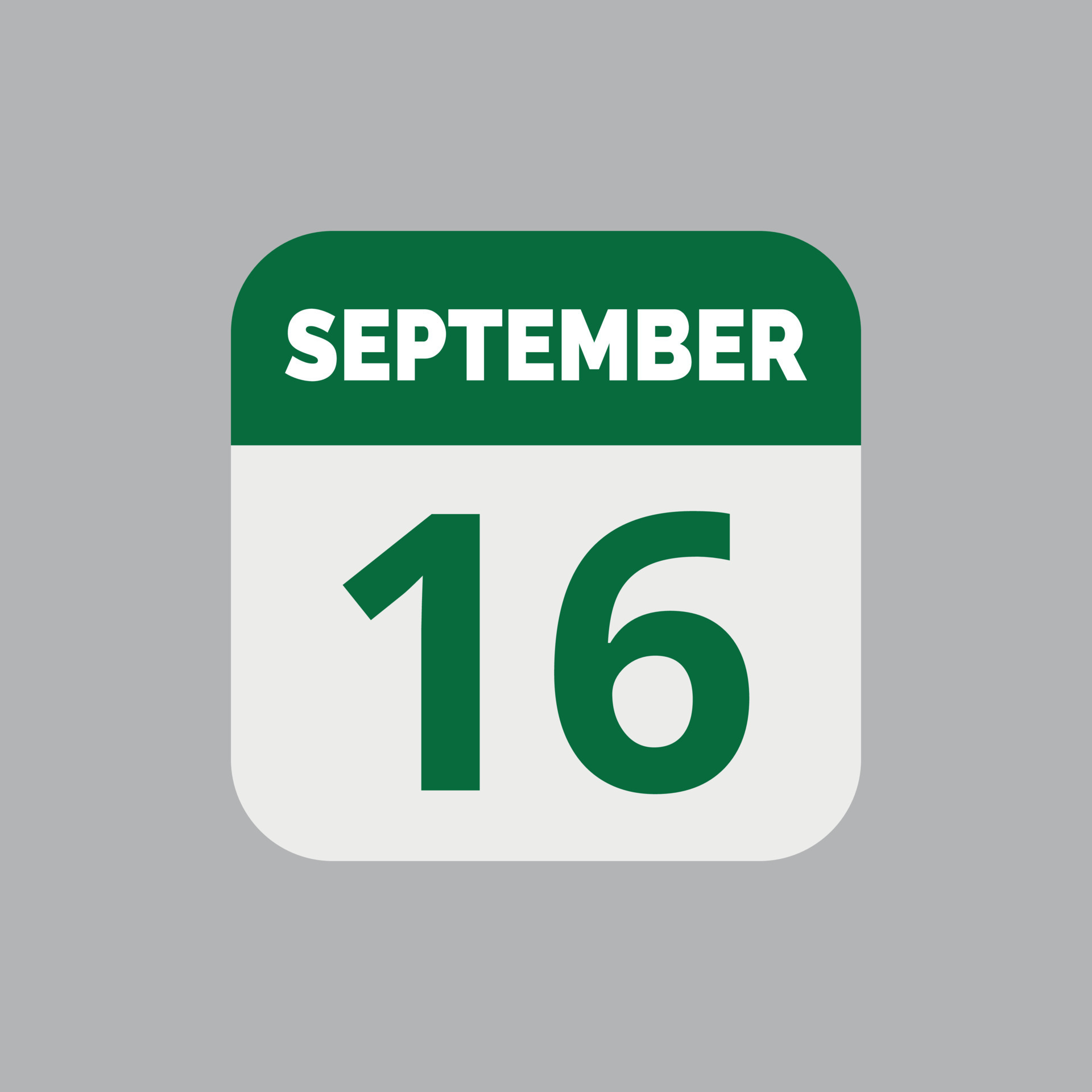 September 16 Calendar Date Icon 23203083 Vector Art at Vecteezy September 16 Calendar Date Icon 23203083 Vector Art at Vecteezy