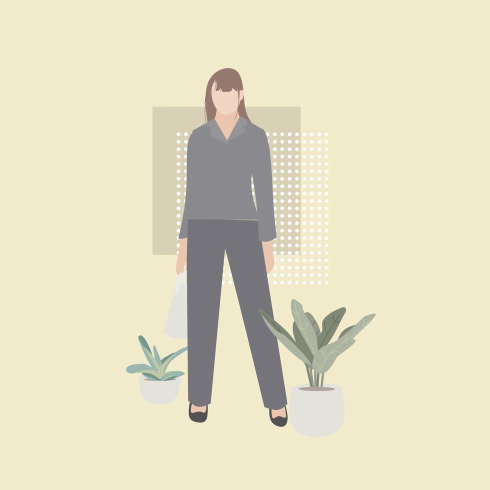 Woman vector illustration