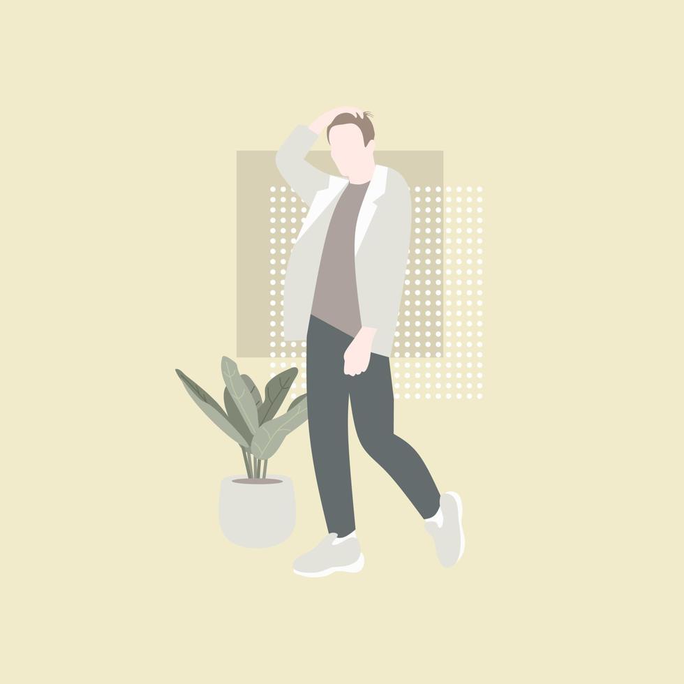 Man vector illustration