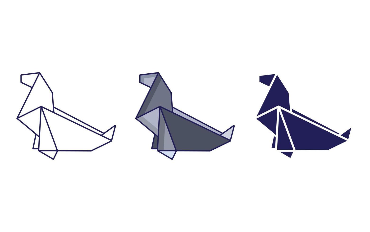 Seal vector icon