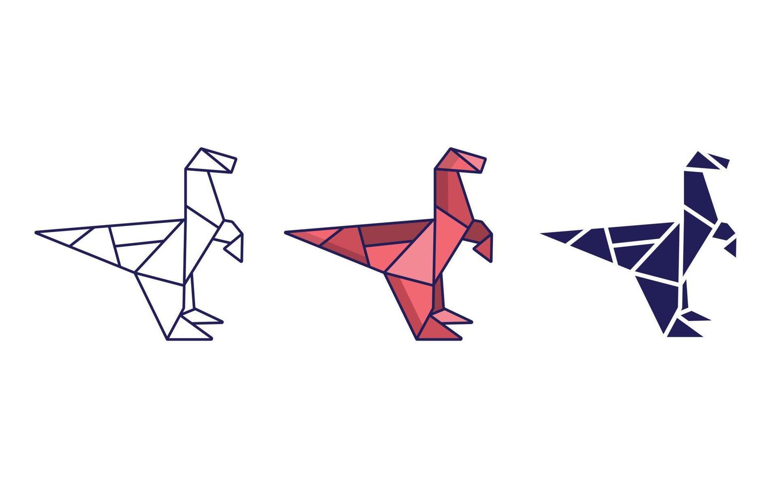 Dinosaurs vector icon