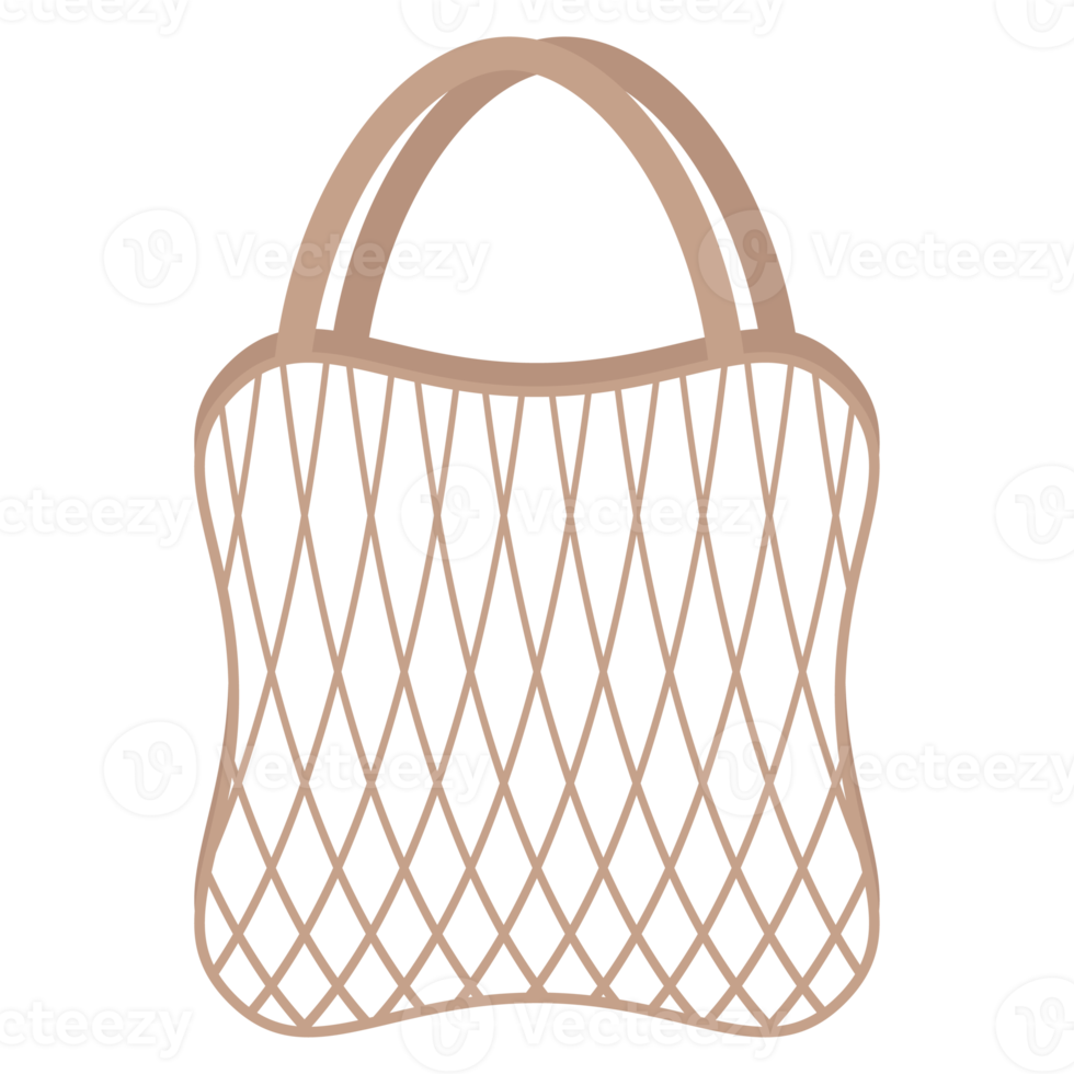 Net Bag Organic Mesh Cotton Rope Environmental Protection Eco-Friendly Reusable Eco Shopping Tote Bags png