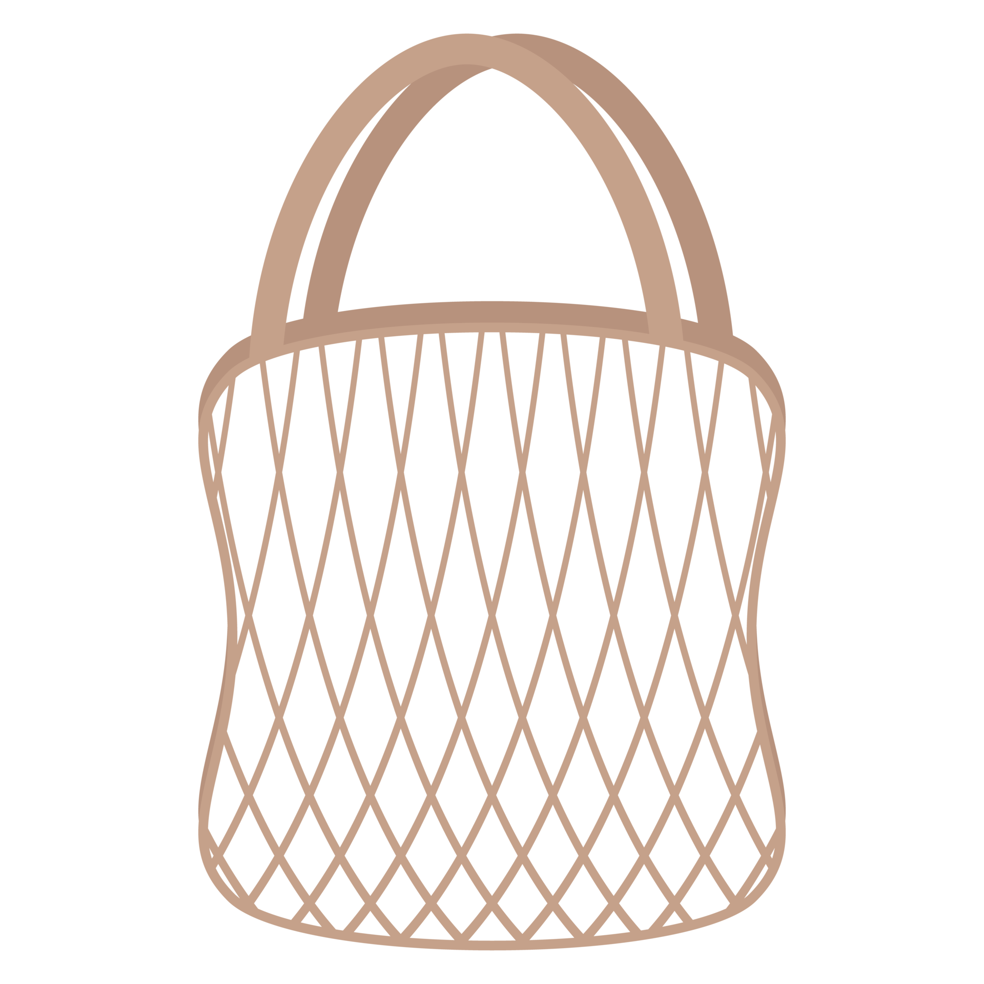 Net Bag Organic Mesh Cotton Rope Environmental Protection EcoFriendly