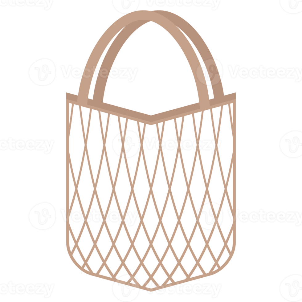 Net Bag Organic Mesh Cotton Rope Environmental Protection Eco-Friendly Reusable Eco Shopping Tote Bags png