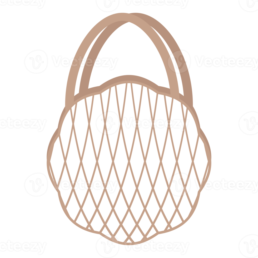 Net Bag Organic Mesh Cotton Rope Environmental Protection Eco-Friendly Reusable Eco Shopping Tote Bags png