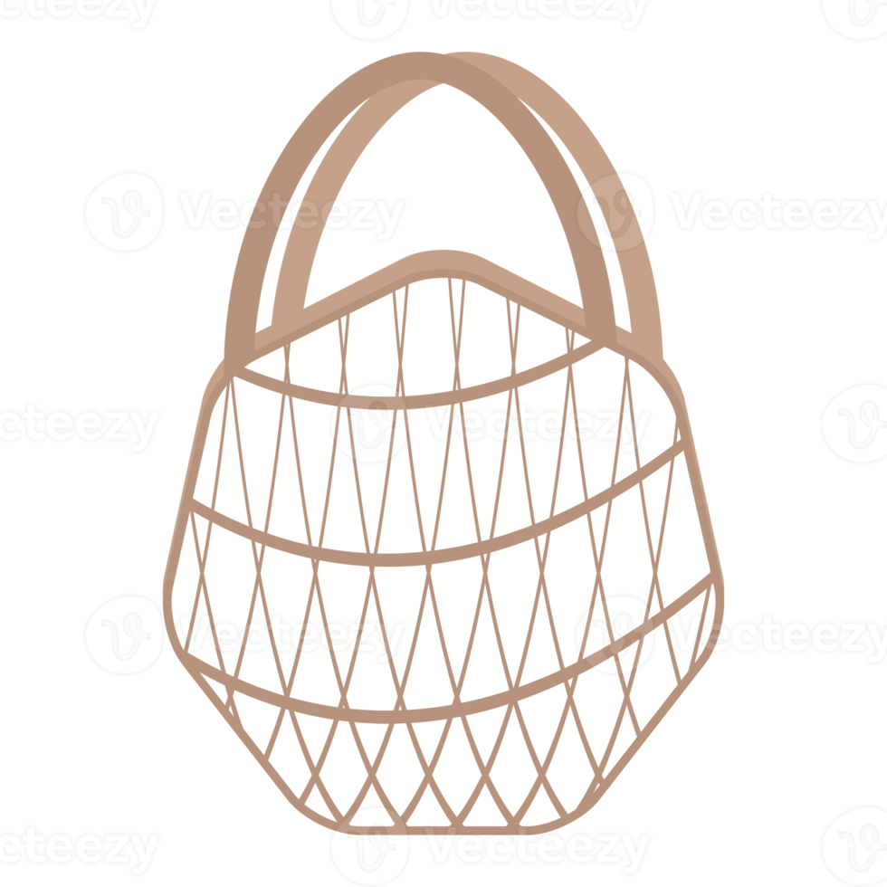 Net Bag Organic Mesh Cotton Rope Environmental Protection Eco-Friendly Reusable Eco Shopping Tote Bags png