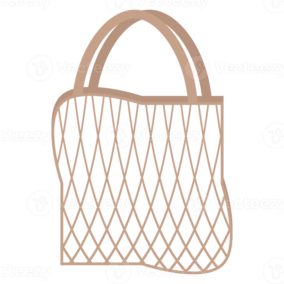 Net Bag Organic Mesh Cotton Rope Environmental Protection Eco-Friendly Reusable Eco Shopping Tote Bags png