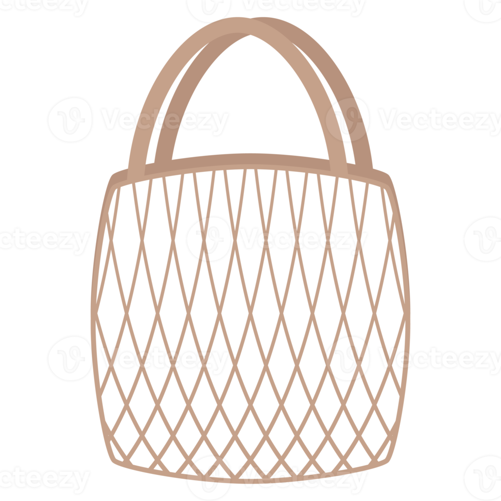 Net Bag Organic Mesh Cotton Rope Environmental Protection Eco-Friendly Reusable Eco Shopping Tote Bags png