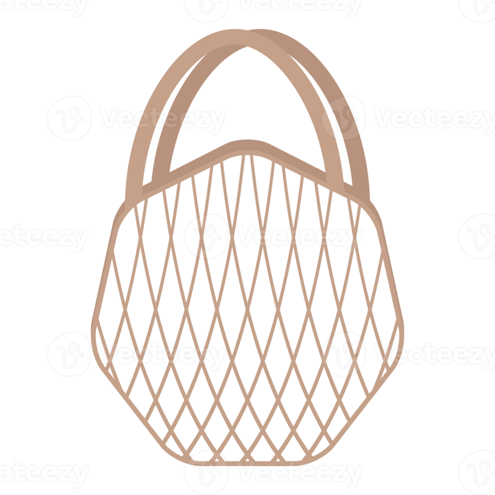 Net Bag Organic Mesh Cotton Rope Environmental Protection Eco-Friendly Reusable Eco Shopping Tote Bags png