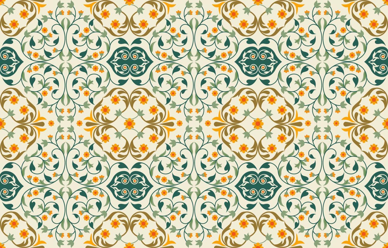Beautiful Eslimi Seamless Pattern vector