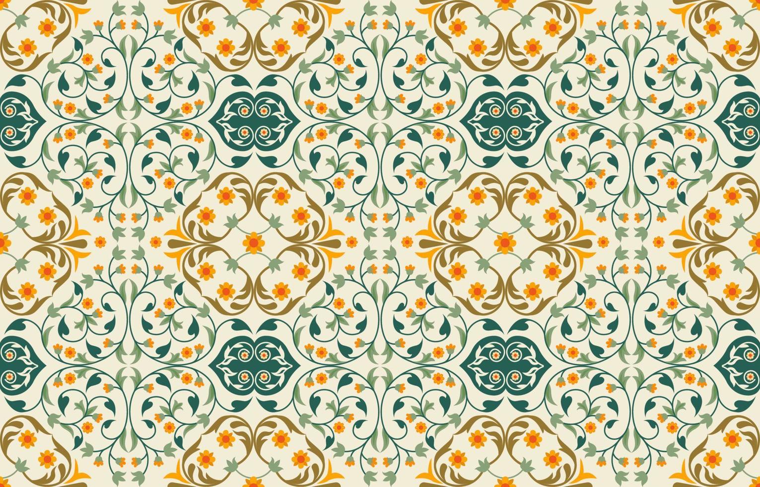 Beautiful Eslimi Seamless Pattern vector